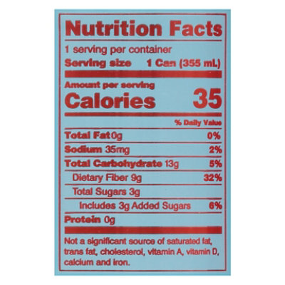 OLIPOP Tropical Punch Prebiotic Soda Can - 12 Fl. Oz. - Image 4