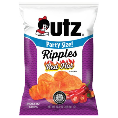 Utz Red Hot Ripple Chip - 12.5 OZ - Image 3