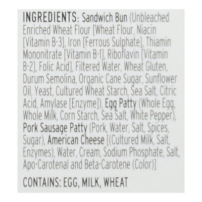 Reds Sandwich Sausage Egg Cheese 4pc - 17.24 OZ - Image 5