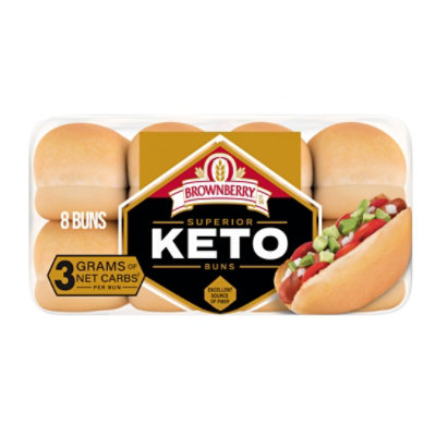 Brownberry Keto Hotdog Buns - 12 Oz - Image 5