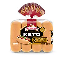 Brownberry Keto Hotdog Buns - 12 Oz