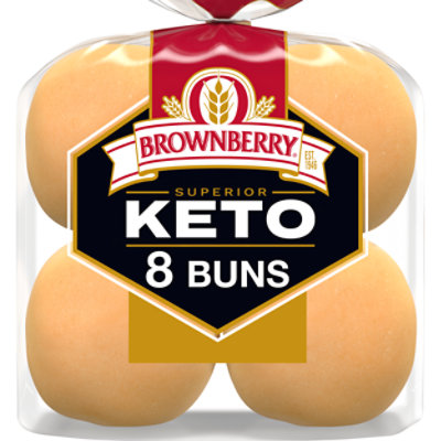 Brownberry Keto Hamburger Buns - 12 Oz