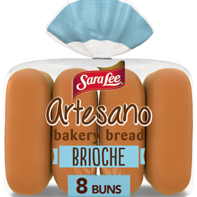 Sara Lee Artesano Brioche Hot Dog Buns - 16 Oz - Image 1