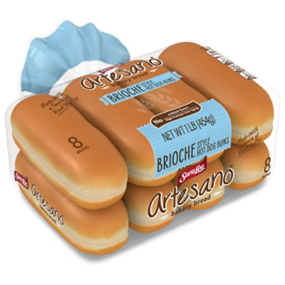 Sara Lee Artesano Brioche Hot Dog Buns - 16 Oz - Image 4