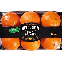 Signature Farms Sweet Heirloom Navel Oranges In Tray - 6 CT - Image 2