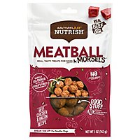 Rachael Ray Nutrish Meatball Morsels Beef Chicken And Bacon Dog Treat - 5 OZ - Image 2