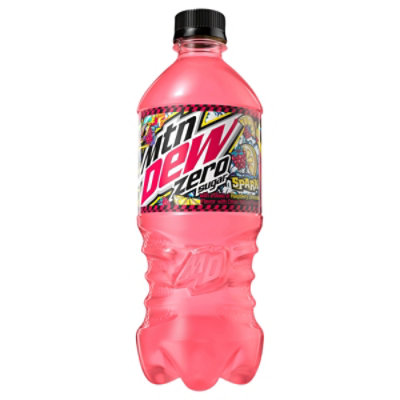 Mtn Dew Zero Sugar Soda Spark Raspberry Lemonade 20 Fluid Ounce - 20 FZ - Image 3