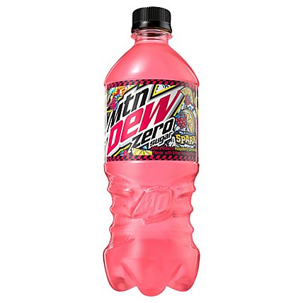 Mtn Dew Zero Sugar Soda Spark Raspberry Lemonade 20 Fluid Ounce - 20 FZ - Image 2