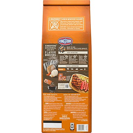Kingsford Charcoal Briquettes With Garlic Onion And Paprika Hickory Wood Bbq Charcoal For Grilling - 8 LB - Image 4