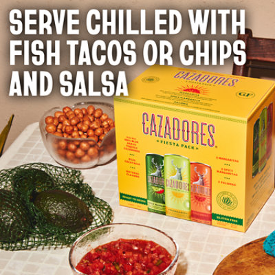 Tequila Cazadores Variety In Cans - 6-355 ML - Image 2