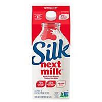 Silk Nextmilk Whole Fat Oat and Plant Based Blend Milk - 59 Fl. Oz. - Image 2