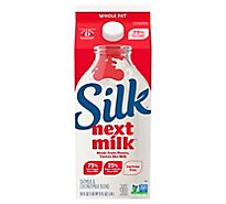 Silk Whole Fat Next Milk Oat Milk And Plant-based Blend - 59 FZ