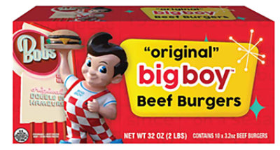 Bobs Original Beef Patties - 32 OZ