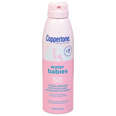 Coppertone Water Babies Sunscreen SPF 50 - 6 Oz - Image 3