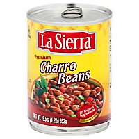 La Sierra Beans Charro Whole - 19.5 OZ - Image 1