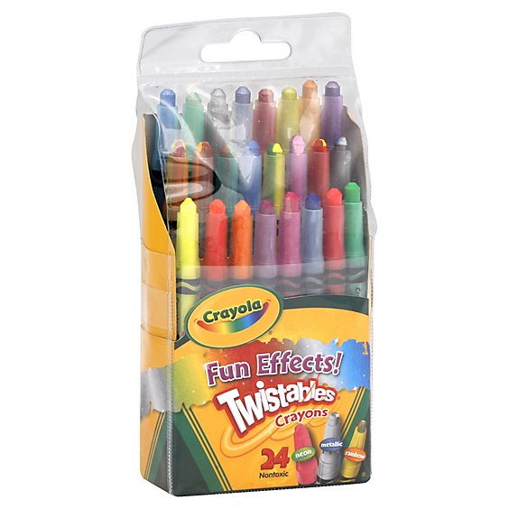 Crayola Crayon Mini Twist - 24 CT