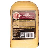 Primo Taglio Cheese Aged Gouda Wedge - 6 OZ - Image 1