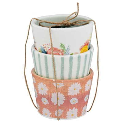 Mud Pie Floral Ramekin Set - 1 EA - Image 3