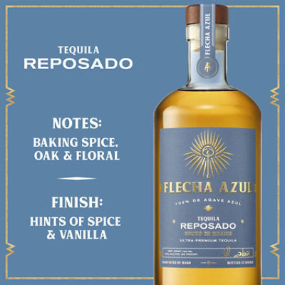 Flecha Azul Tequila Repsado - 750 ML - Image 2