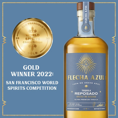 Flecha Azul Tequila Repsado - 750 ML - Image 4