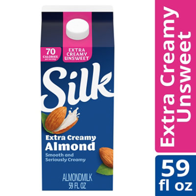 Silk Extra Creamy Almond Milk - 59 Oz