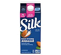 Silk Esl Almond Unsweet Extra Creamy 59oz - 59 FZ