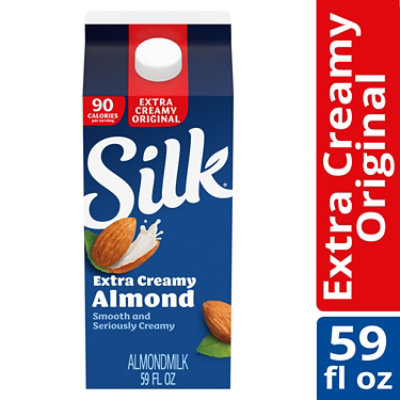 Silk Extra Creamy Almond Milk Original - 59 Fl. Oz.