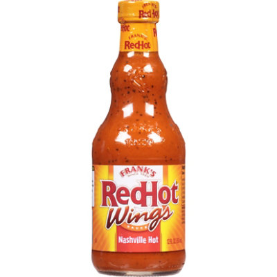 Frank's Redhot Nashville Hot Wing Sauce - 12 Fl. Oz. - Image 1