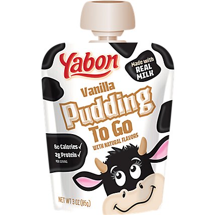 Yabon Puddings To Go Vanilla - EA - Image 1