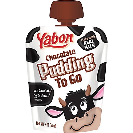 Yabon Puddings To Go Chocolate - EA - Image 1