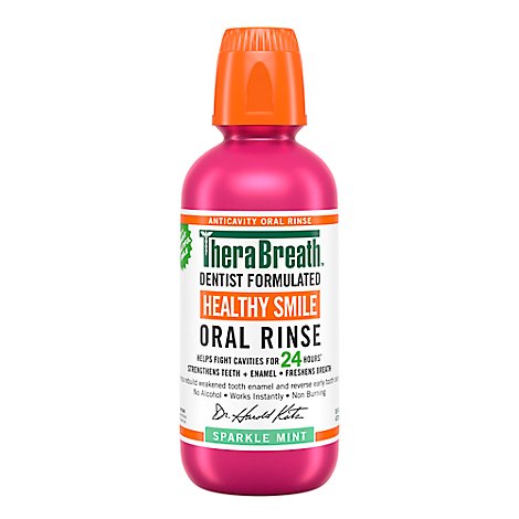 Therabreath Oral Rinse Healthy Smile - 16 FZ
