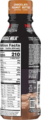 Muscle Milk Pro Non Dairy Protein Shake Chocolate Peanut Butter Artificially Flavored - 14 FZ - Image 6