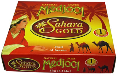 Sahara Gold Dates Medjool Xl - 4.4 LB - Image 1