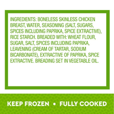 Just Bare Lightly Breaded Spicy Chicken Breast Fillets - 24 OZ - Image 3