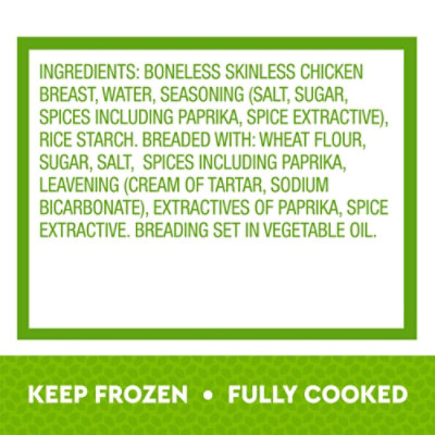 Just Bare Lightly Breaded Spicy Chicken Breast Bites - 24 OZ - Image 4