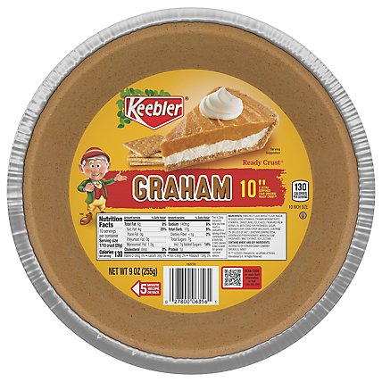 Keebler Graham Cracker Pie Crust - 9 OZ - Image 2