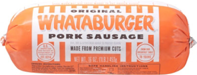 Whataburger Original Pork Sausage - 16 OZ - Image 2