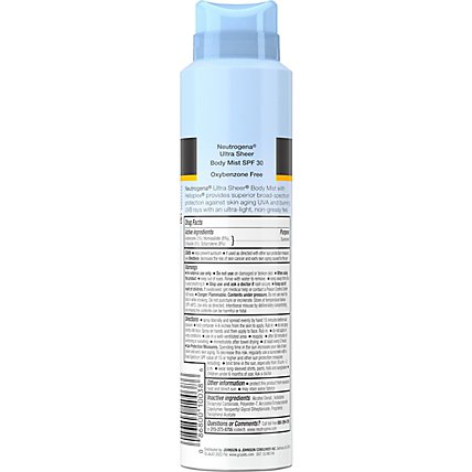 Neutrogena Spray Ultra Sheer Spf 30 - 5 OZ - Image 5
