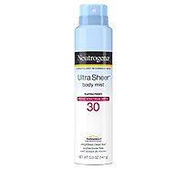 Neutrogena Spray Ultra Sheer Spf 30 - 5 OZ