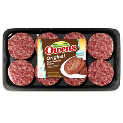 Owens Sausage Patty - 12 OZ - Image 2