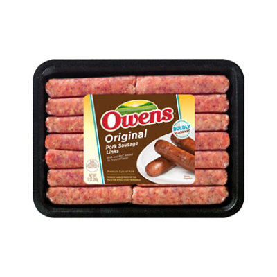 Owens Original Pork Sausage Links - 12 OZ