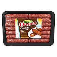 Owens Original Pork Sausage Links - 12 OZ - Image 1