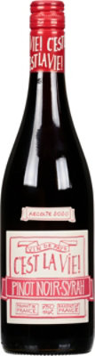 C'est La Vie Vdp Pinot Noir/syrah Rouge Wine - 750 ML - Image 2