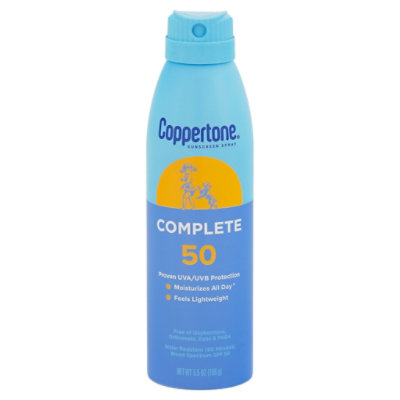 Coppertone Complete Spray SPF 50 - 5.5 Oz