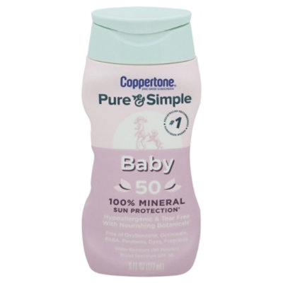 Coppertone Baby Lotion SPF 50 - 6 Oz - Image 3