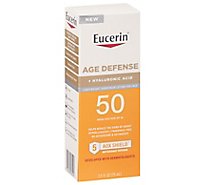 Eucerin Sun Age Defense Face Lotion SPF 50 - 2.5 Oz