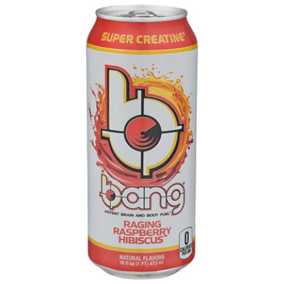 Bang Energy Drink Raspberry Hibiscus - 16 FZ - Image 3