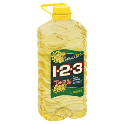 123 Canola Oil 128 OZ Star Market