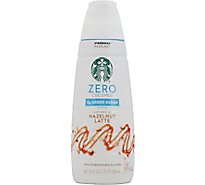 Starbucks Zero Hazelnut Flavored Liquid Coffee Creamer - 28 Fl. Oz.