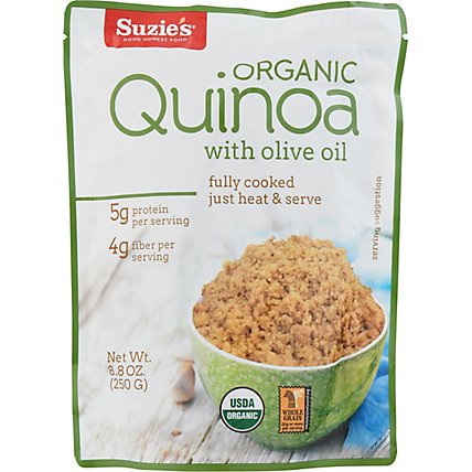 Suzies Quinoa Olive Oil Sea Salt - 9 OZ - Image 2